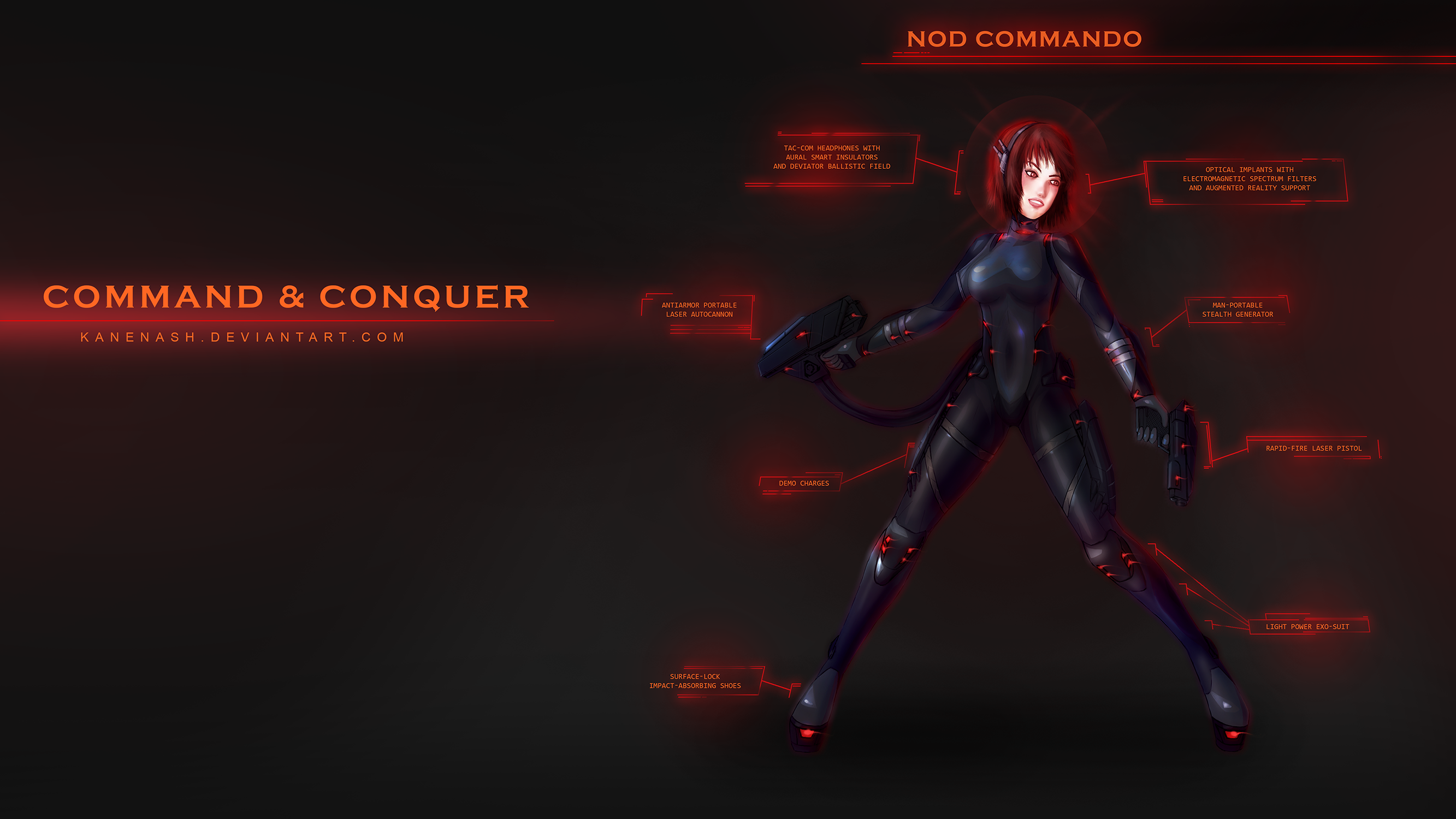 Command and Conquer - Nod Commando by KaneNash
