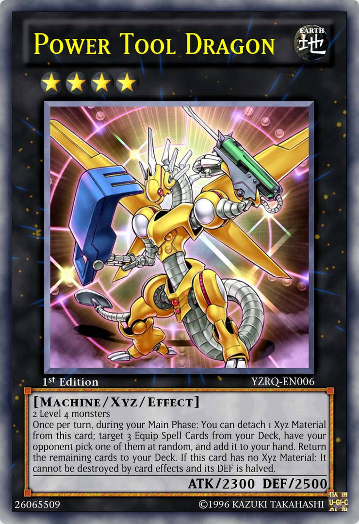 Power Tool Dragon (Xyz Ver) by Kai1411 on DeviantArt