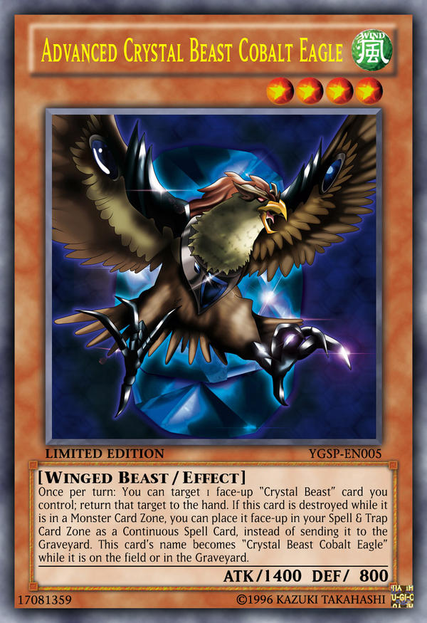 Advanced Crystal Beast Cobalt Eagle By Kai1411 On Deviantart Advanced Crystal Beast Cobalt Eagle By Kai1411 On Deviantart