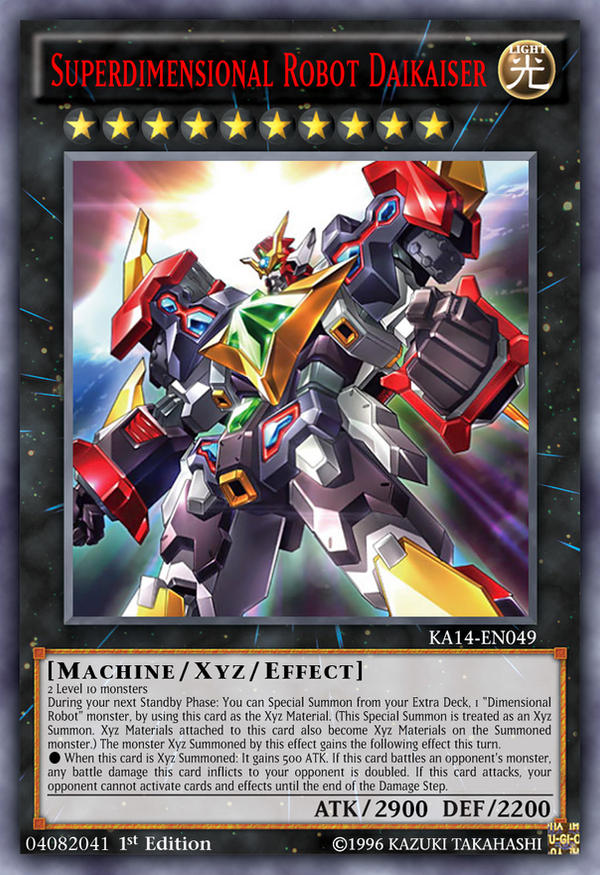 Superdimensional Robot Daikaiser by Kai1411 on DeviantArt