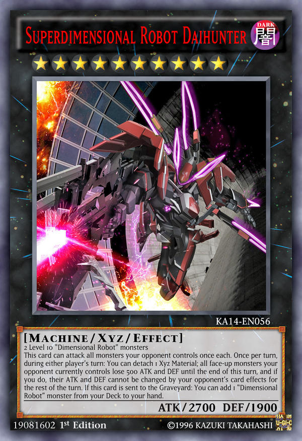 Superdimensional Robot Daihunter by Kai1411 on DeviantArt