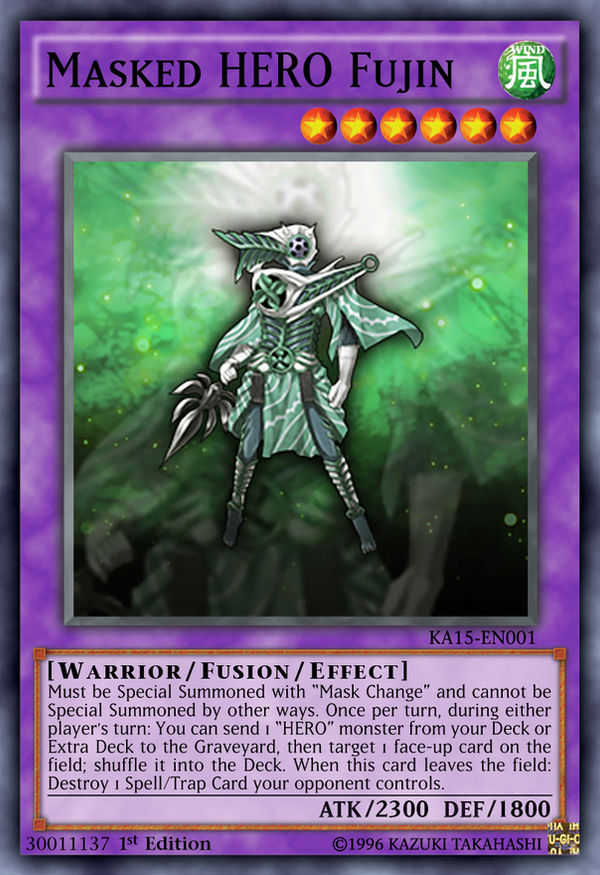 Masked HERO Fujin by Kai1411 on DeviantArt
