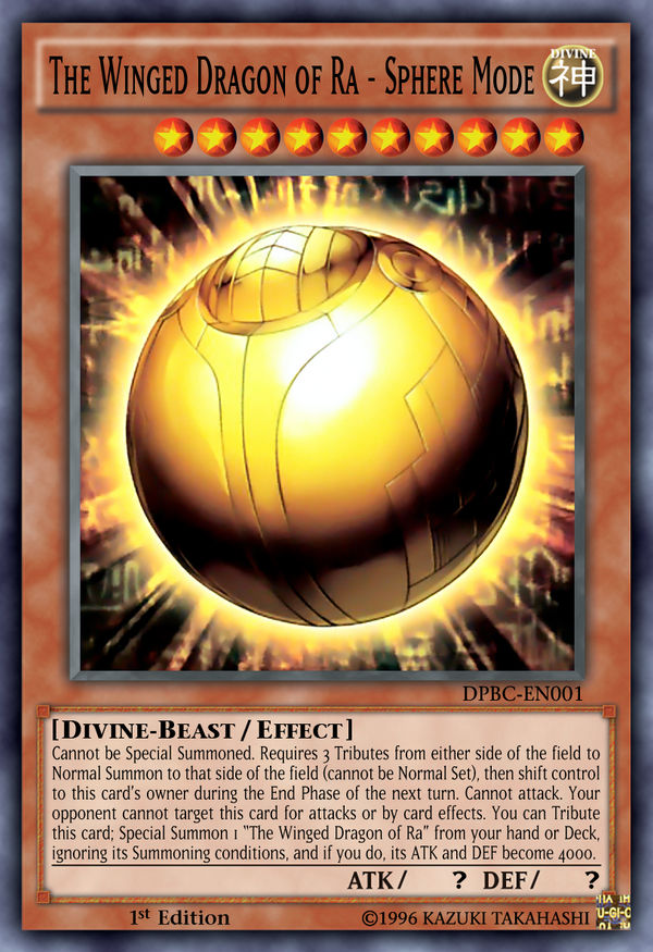 The Winged Dragon of Ra - Sphere Mode by Kai1411 on DeviantArt