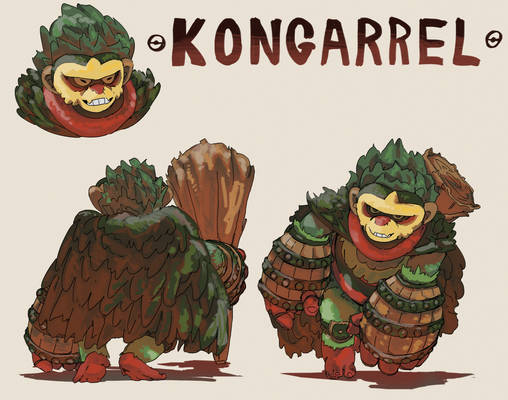 Kongarrel (Grookey evo prediction)