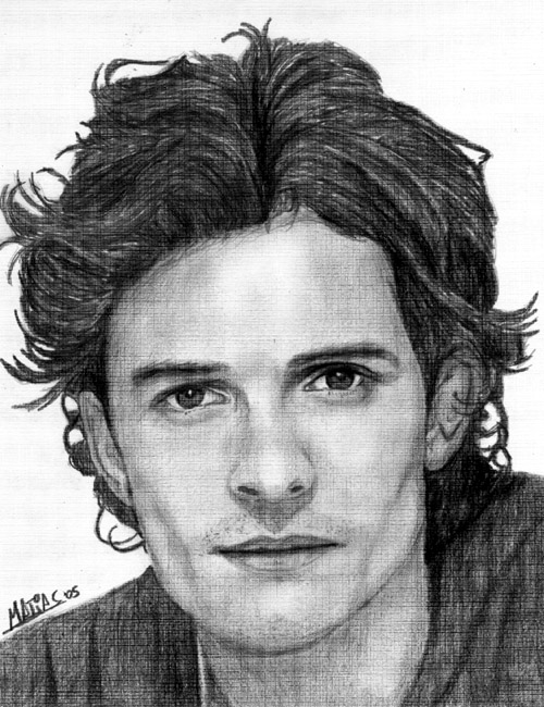 Orlando Bloom Portrait