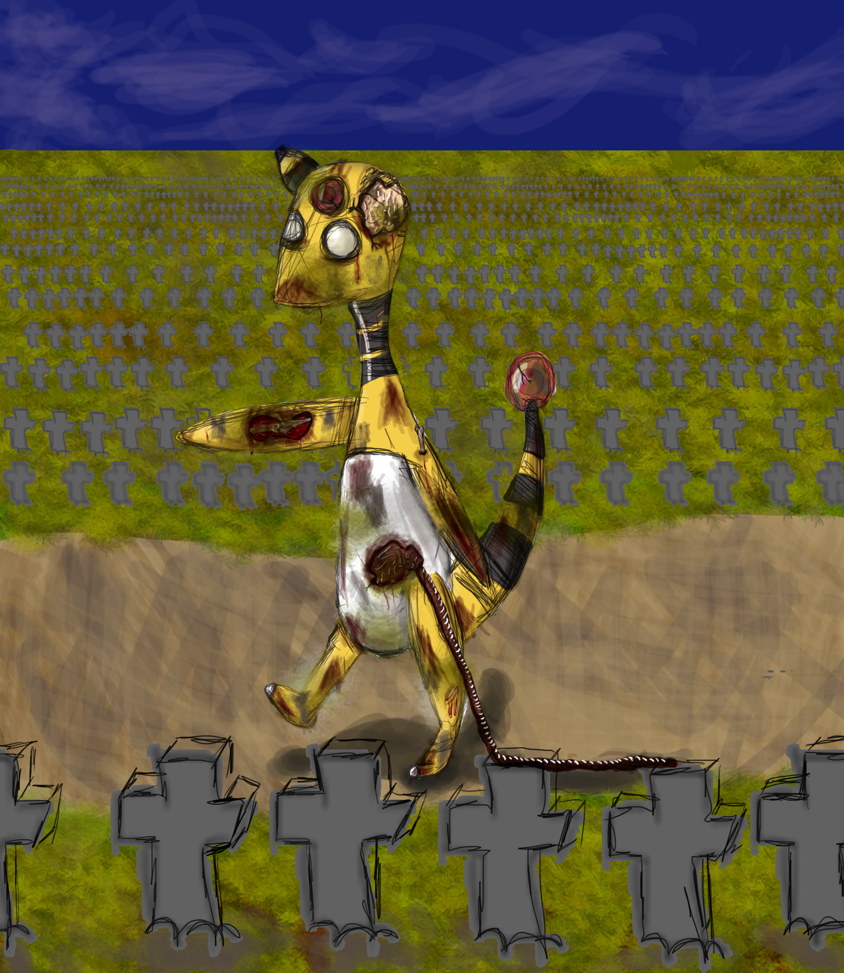 Zombie Ampharos (not the good one)