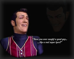 Robbie Rotten Photoshoot