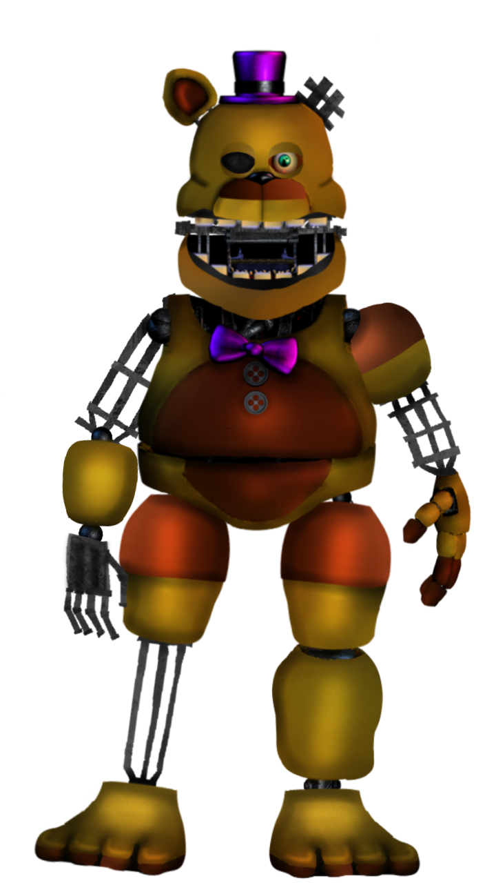 Prototype Fredbear Full Body By Andreeamariaduminica On DeviantArt
