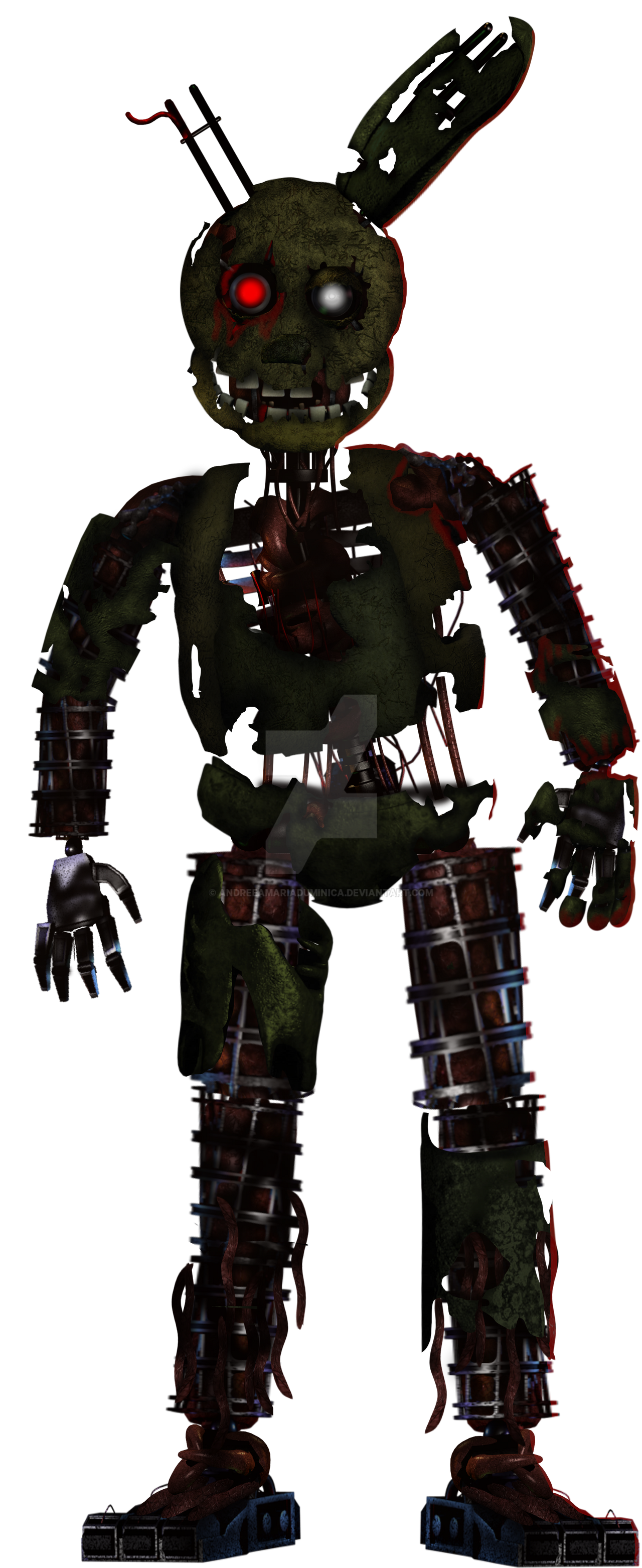 Ignited Springtrap Faliz Ignited Springtrap but its in Fnaf Plus by andreeamariaduminica ...