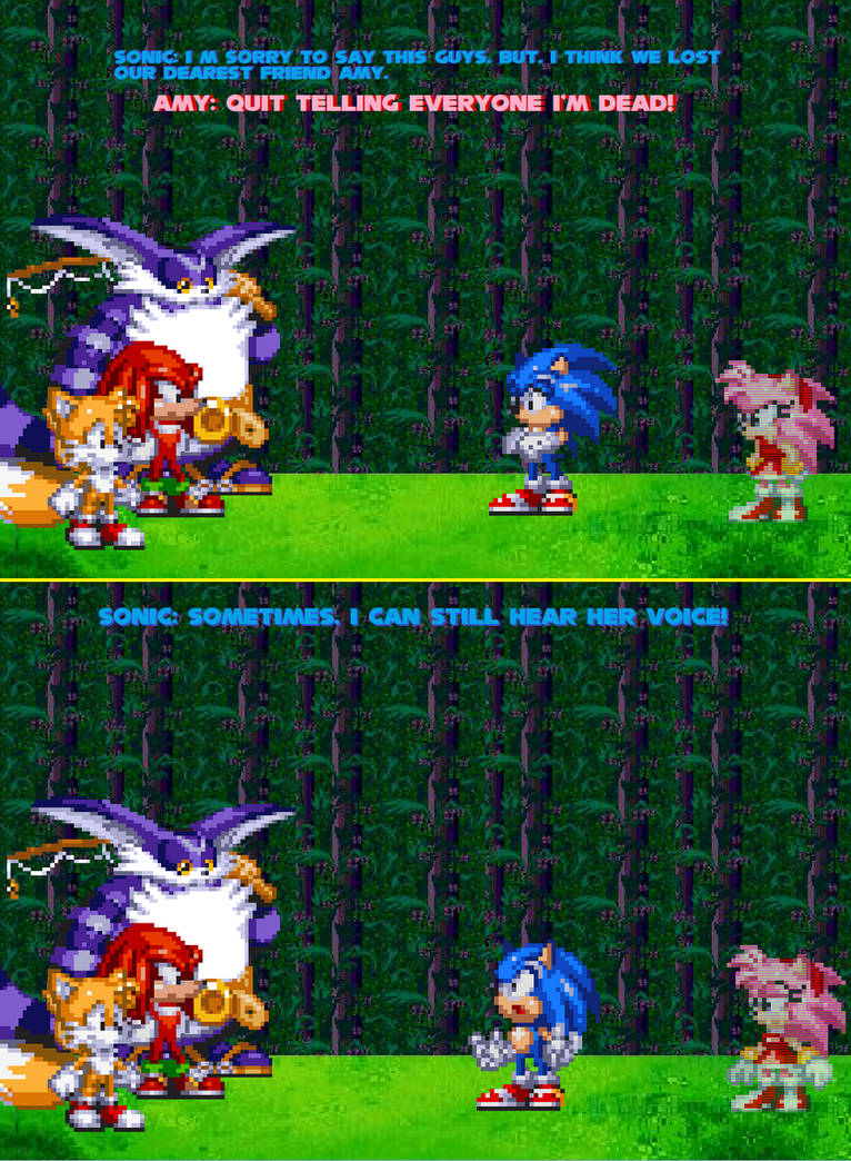 Sonic Frontiers: Amy is Gone by mbf1000 on DeviantArt