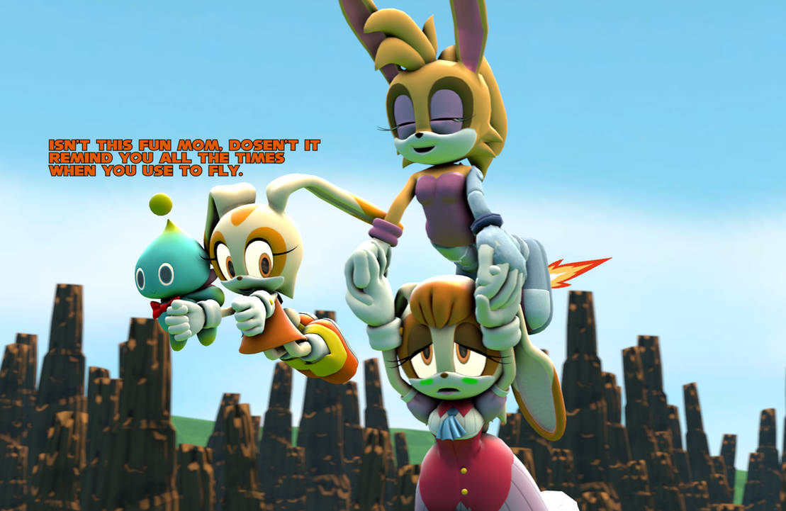 Flying Rabbit Deviantart Three Rabbits Flying in the Sky by mbf1000 on DeviantArt