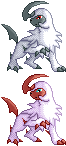 Advanced Sprite - Absol by Sey-Sey