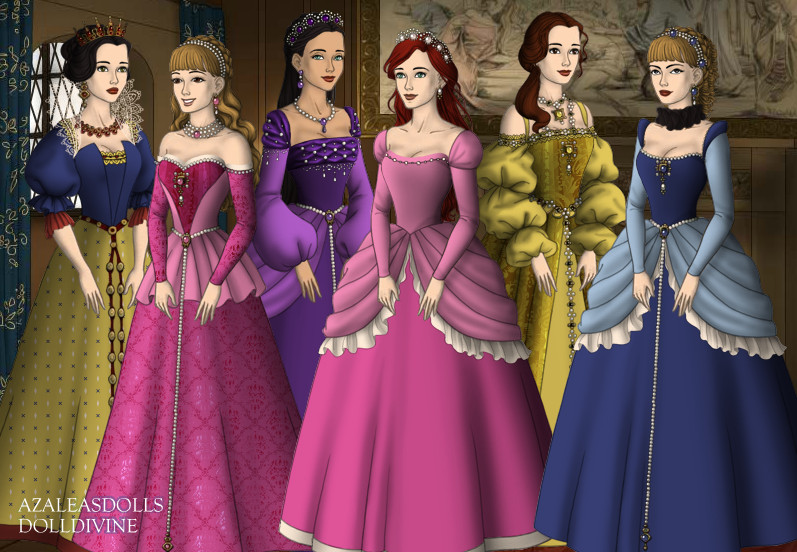 Tudor Disney Princesses by tweetybirdd94 on DeviantArt