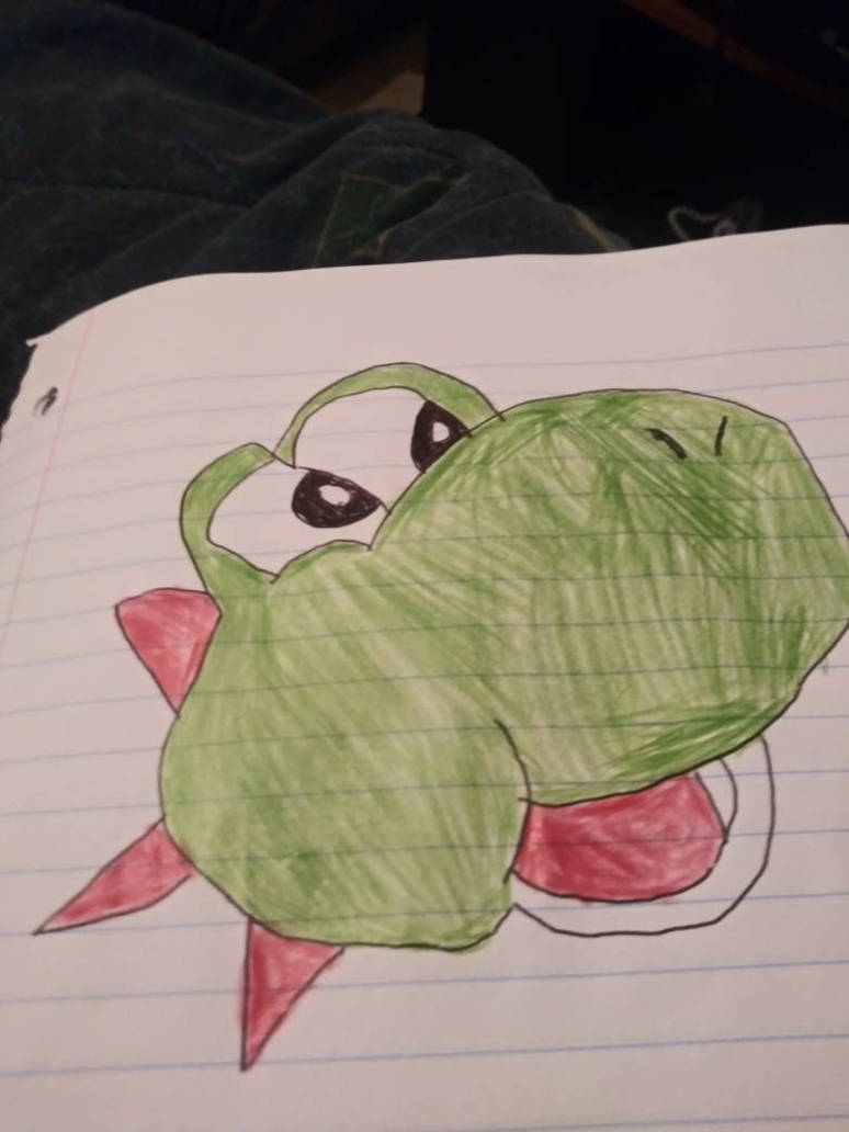 Yoshi Head By Doughking On DeviantArt