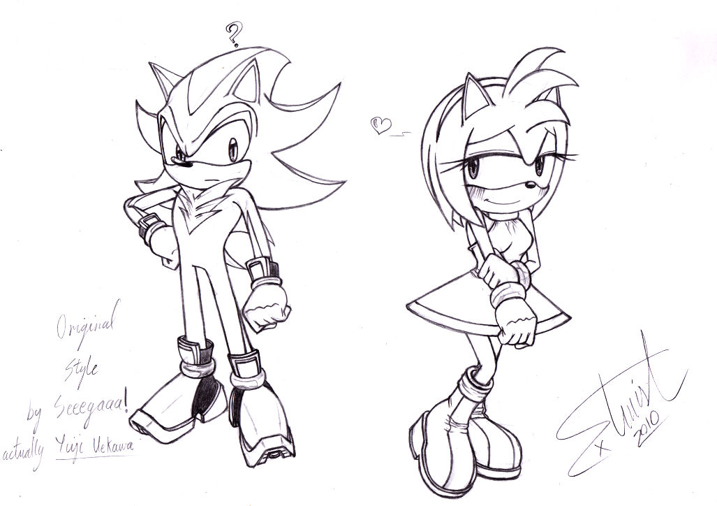 Sketch: Shadow and Amy