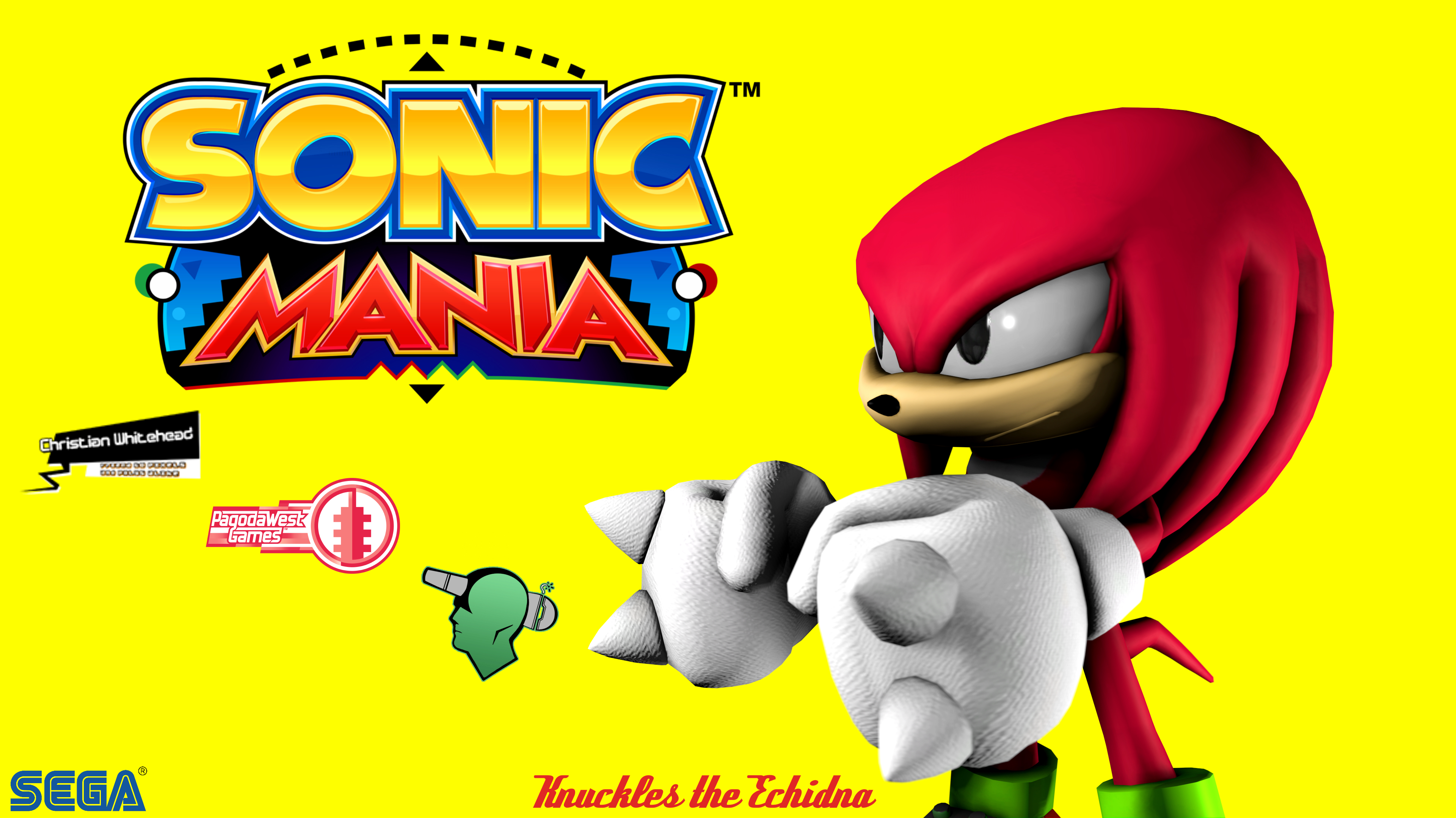 Sonic Mania Wallpaper (Knuckles)