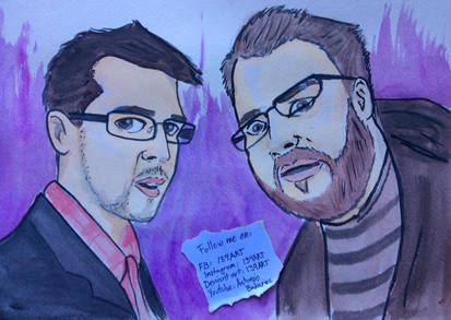 Simon and Lewis from Yogscast