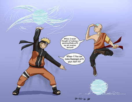 Naruto meets Aang