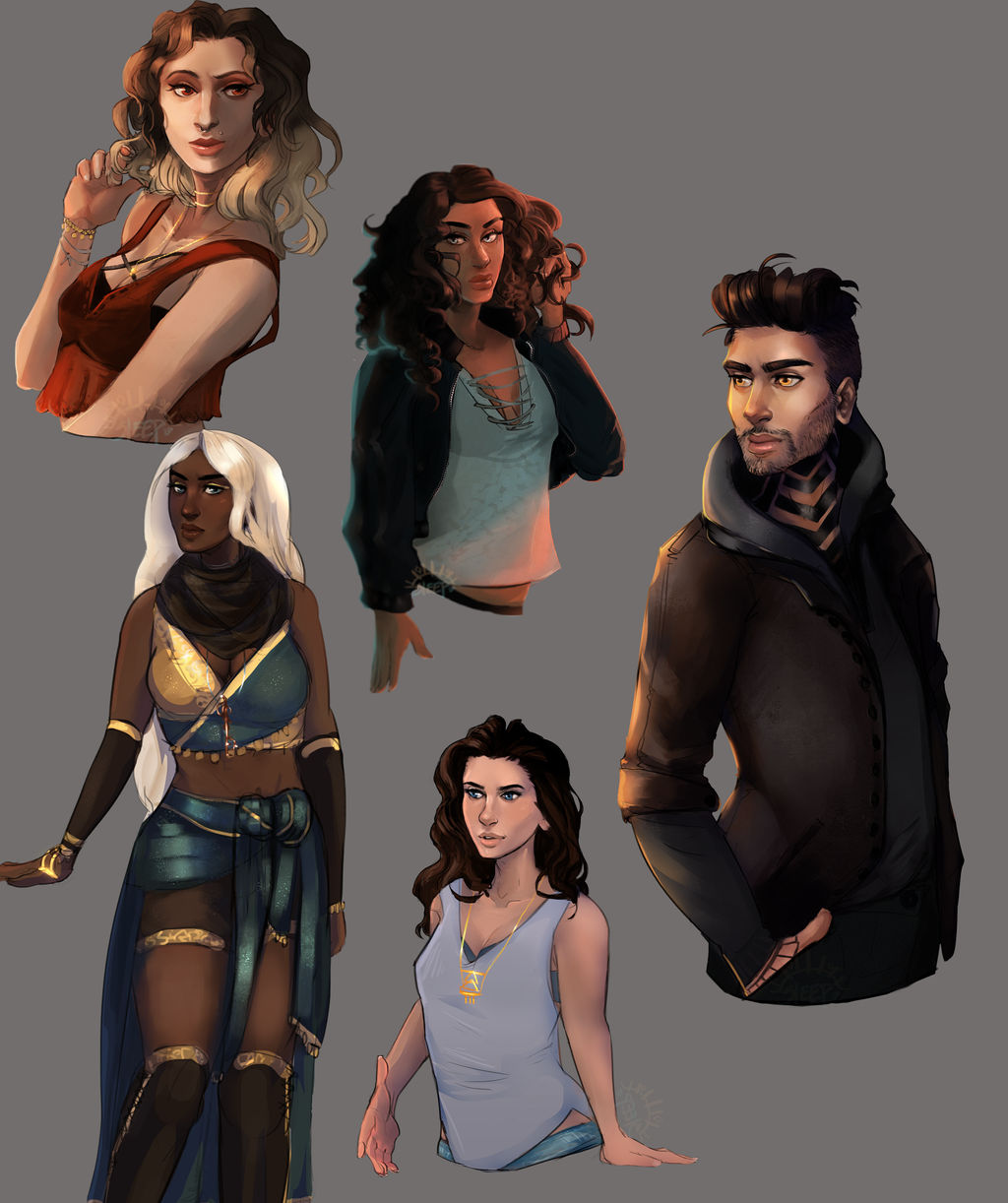 Human Art Dump by sleepsunn on DeviantArt