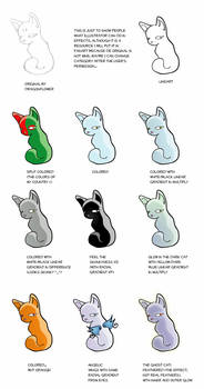 Illustrator Color Styles-cats