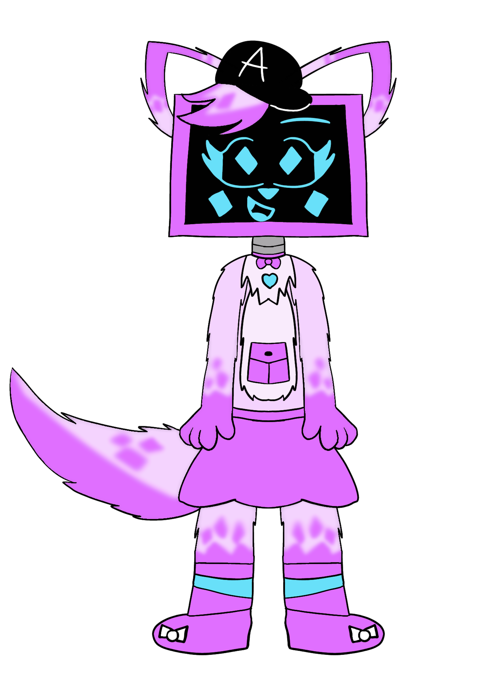 Computer Wolf Deviantart Computerwolf WolfGirl!! by kittycatkawaii20 on DeviantArt