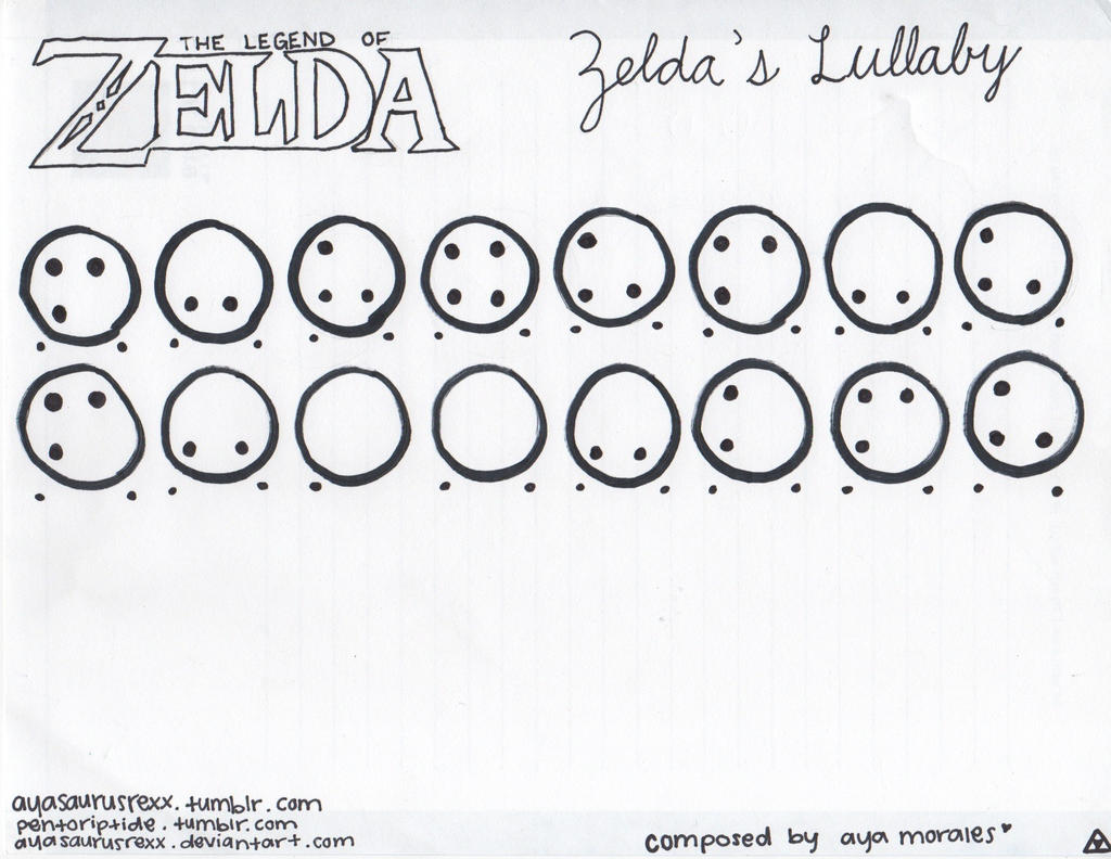 Zelda Ocarina of Time, Zelda's Lullaby