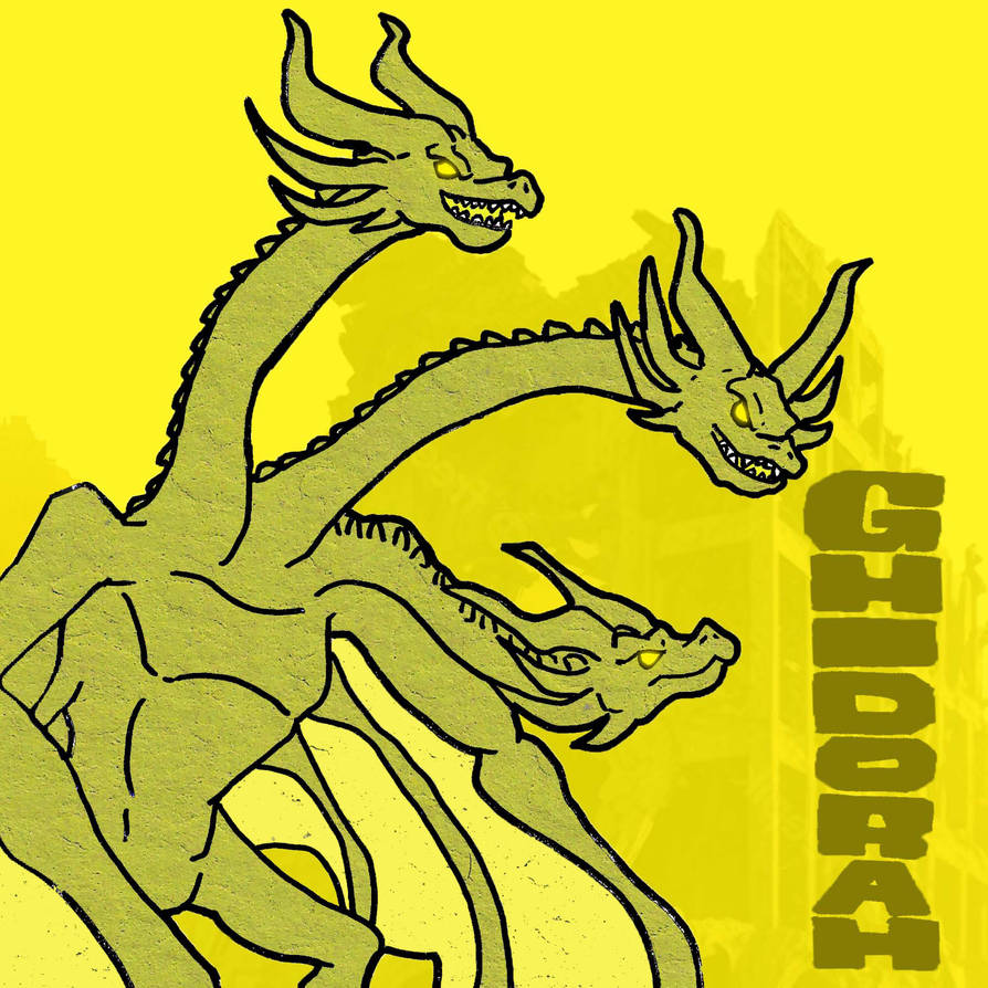 Ghidorah by EladioPoblete on DeviantArt