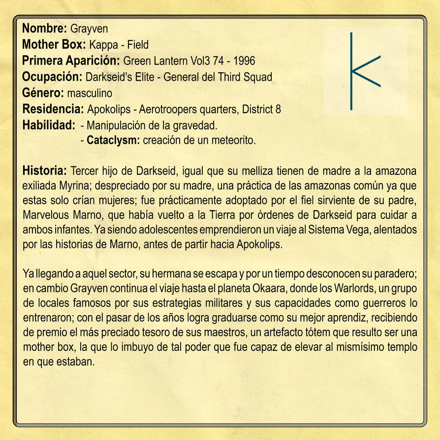 Grayven 02 by EladioPoblete on DeviantArt