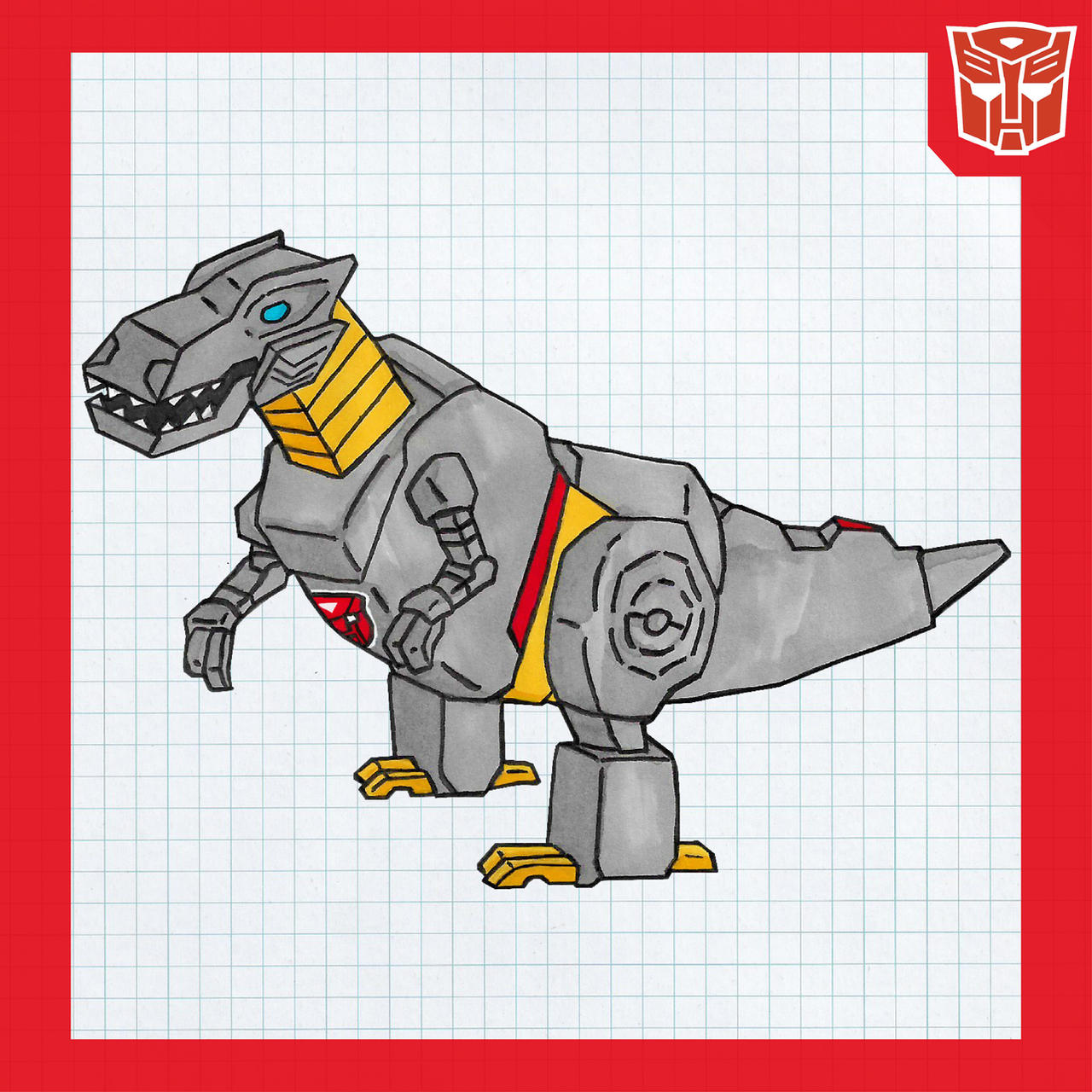 Grimlock Deviantart Grimlock 02 by EladioPoblete on DeviantArt