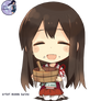 Kancolle Akagi Chibi Render