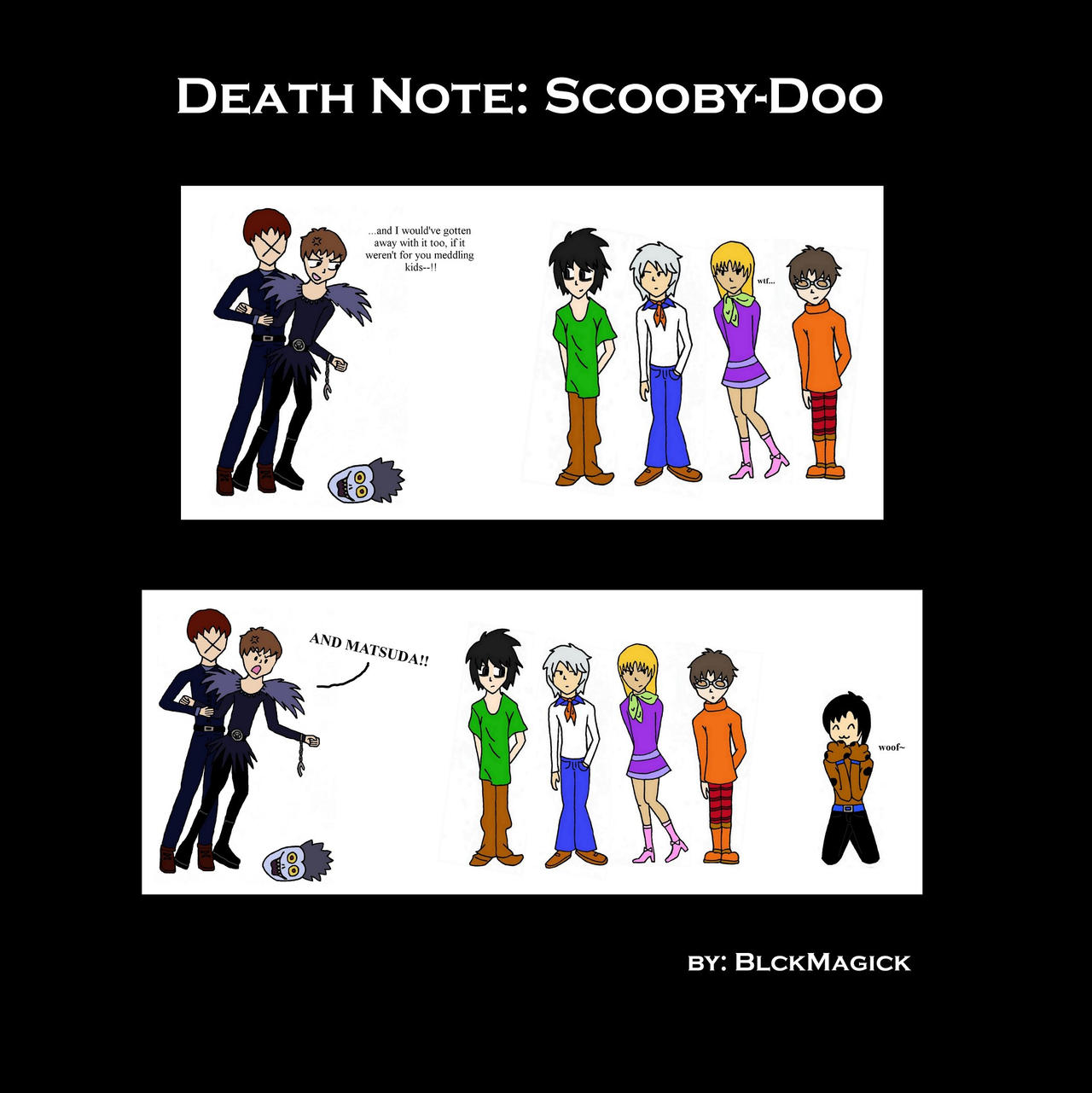 Death Note Scooby Death Note: Scooby-Doo by BlckMagick on DeviantArt