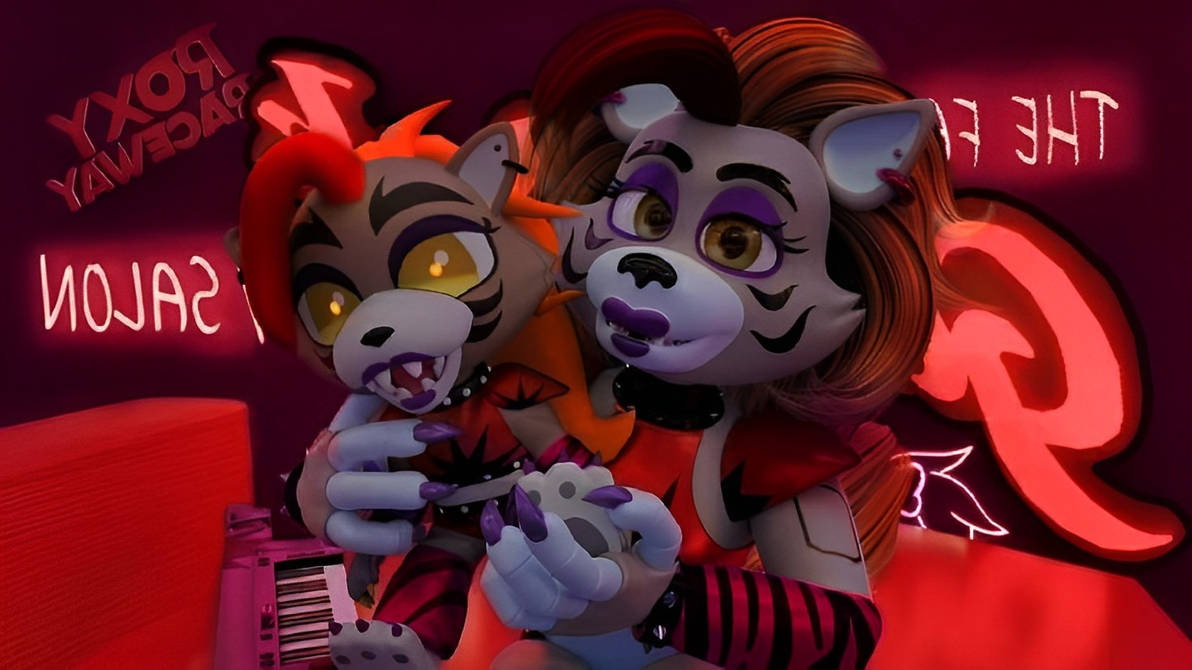 Foxy Raceway Hello, would you like to have a stuffed animal? by CupidWolfpaulie on ...