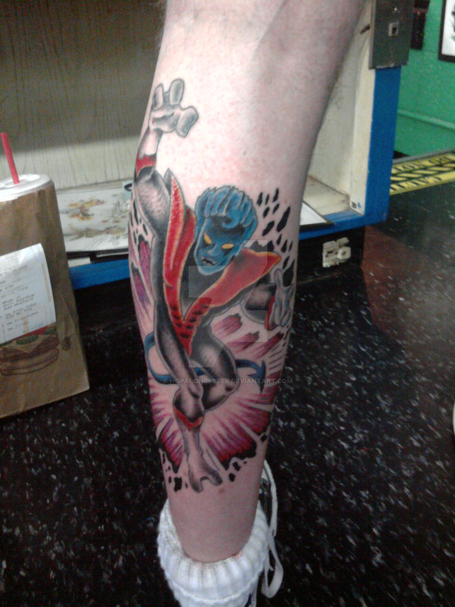 Nightcrawler Tattoo by hopalongpeter on DeviantArt