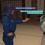 Reina vs Claire: A Dojo Date by BruceDojo (Part 1)