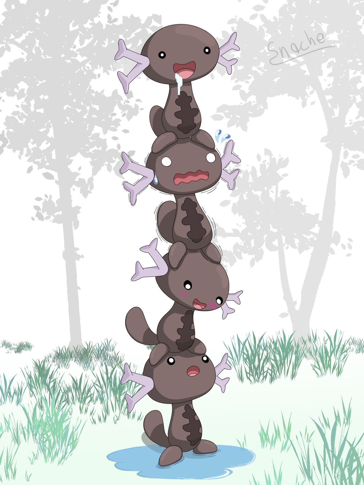 Whoops Stack Wooper Stack by StupidSnache on DeviantArt