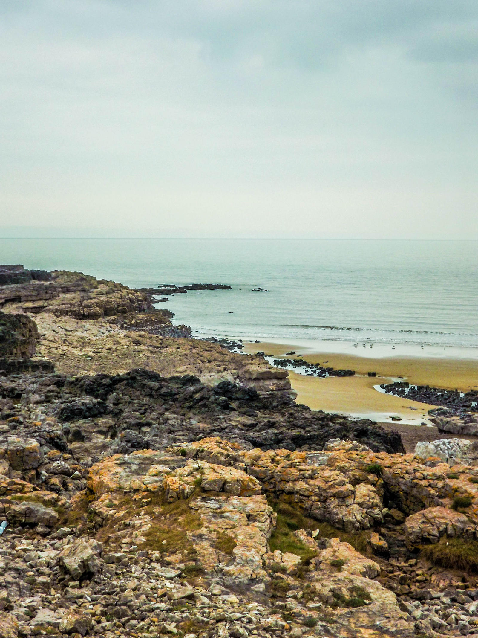 Overcast Skies Overlooking Rest Bay March 2012