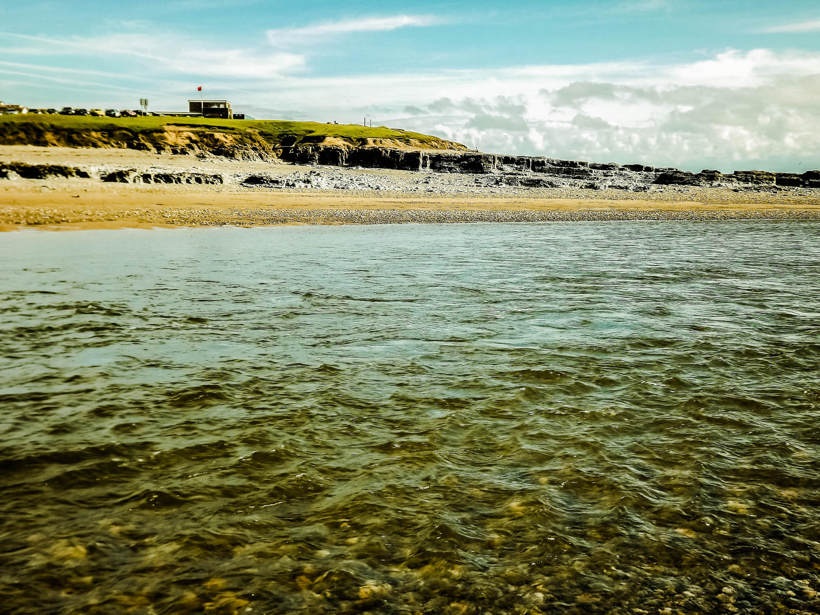 Colourful Skies Overlooking Ogmore Beach May 2012