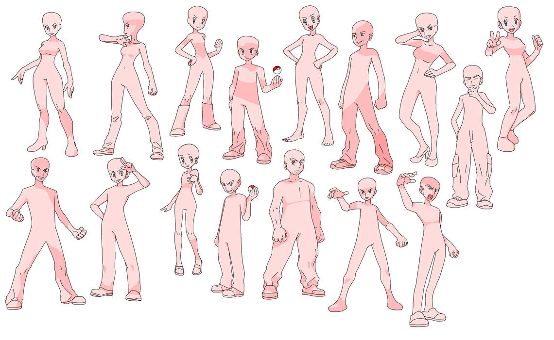 Character Running Base Trainer Base Compilation by DanteDT34 on DeviantArt