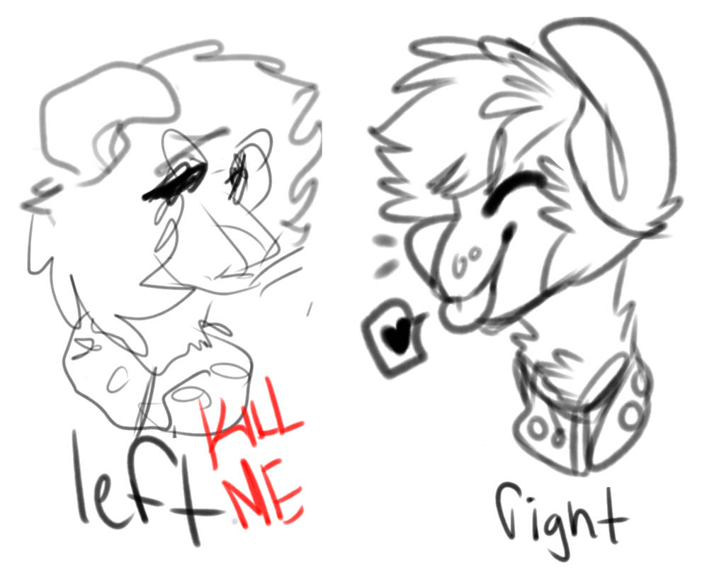 Left Vs Right by stariitea on DeviantArt