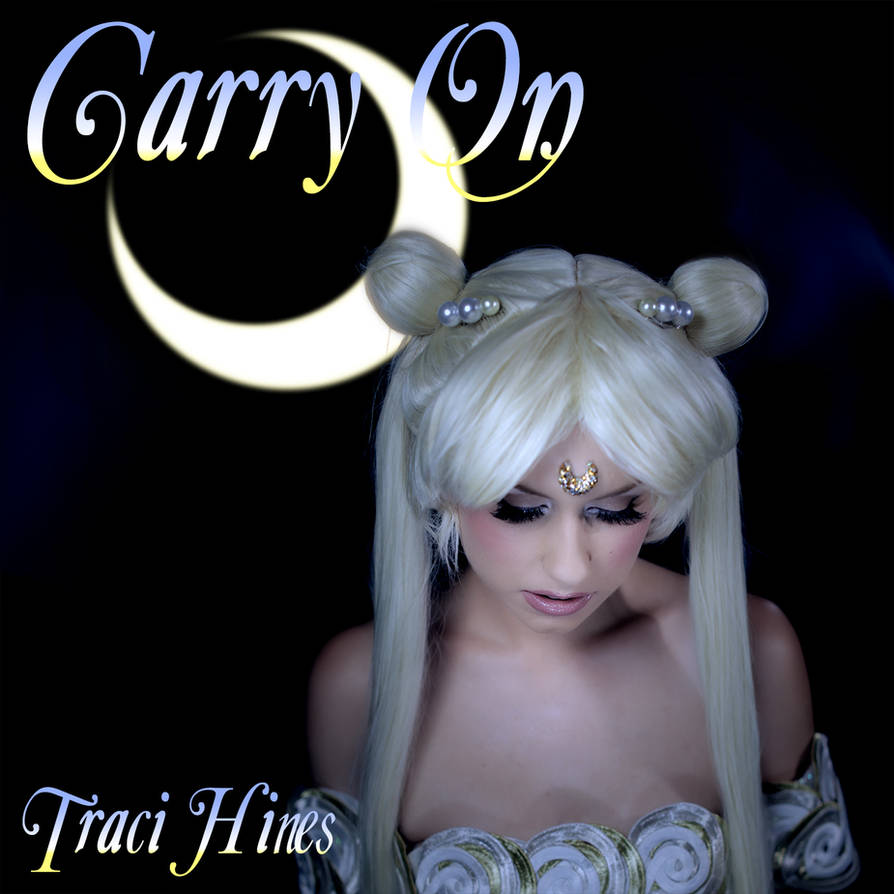 Carry On album art (Traci Hines as Sailor Moon) by TheRealLittleMermaid