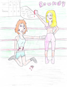 Lois Griffin Vs. Francine Smith Boxing!