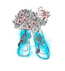 Flower Shoes