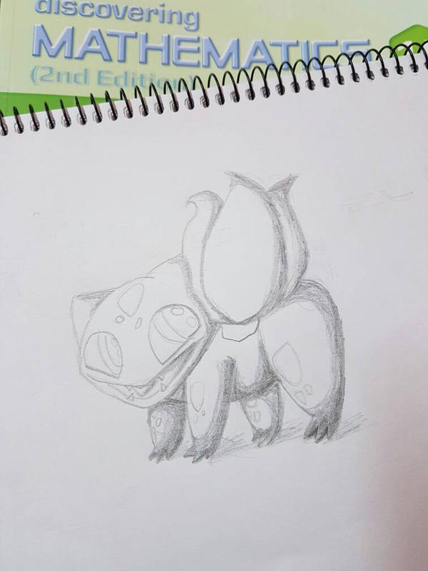 Bulbasaur Written Bulbasaur by MCStevebrine12 on DeviantArt