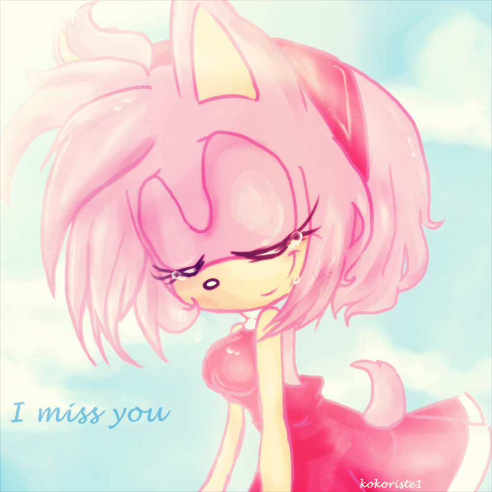 Amy rose:  I miss you..