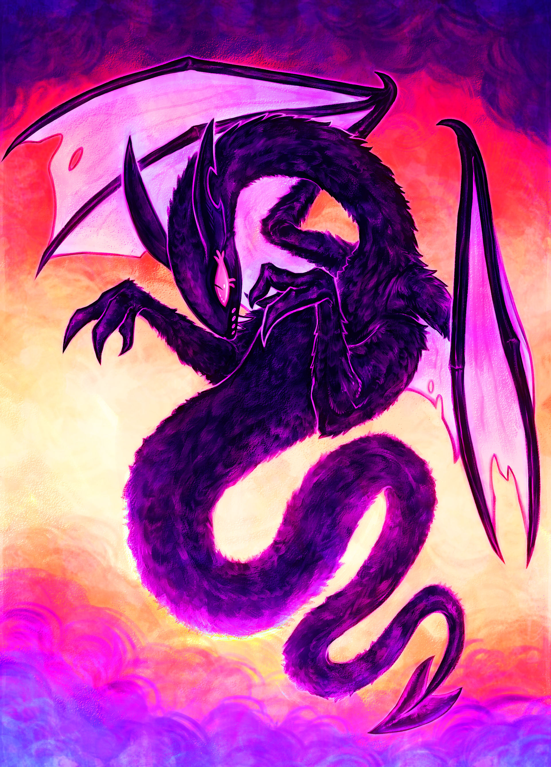 bat-snake by TRlSYNlNE on DeviantArt