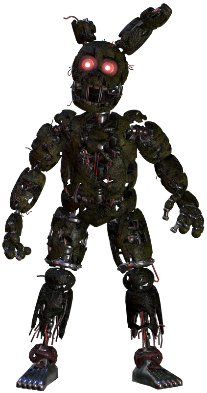 DAMAGED SPRING TRAP FULL BODY by TUTTIIFNAF on DeviantArt