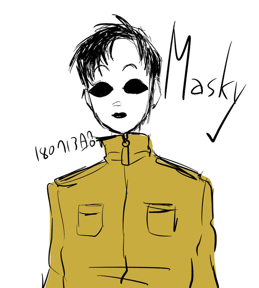 Masky Back View masky by kanehikise on DeviantArt