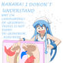Ika Musume tickled :3 (Squid Girl)