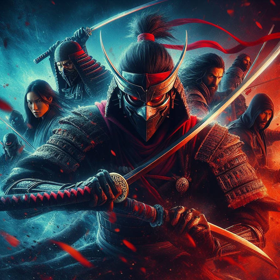 Japan Warrior, samurai, swordsman 5 by KochetkovaqnLianarr on DeviantArt