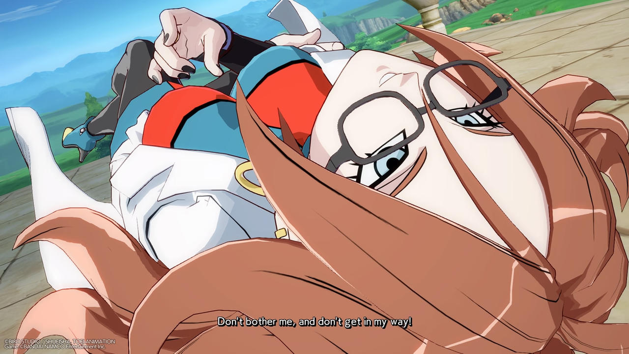 Android 21 (Evil) Taunts Cell The BugMan